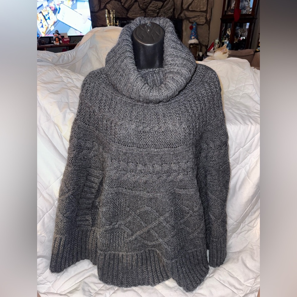 Cocogio Wool Blend Poncho